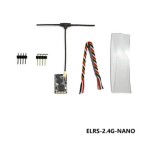 BAYCK ELRS 915MHz / 2.4GHz NANO expressrs ricevitore con Antenna di tipo T supporto Wifi aggiornamento per RC FPV traverso droni parti